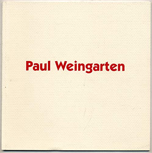 Beispielbild fr Paul Weingarten: Still lifes zum Verkauf von Zubal-Books, Since 1961