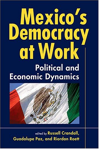 Imagen de archivo de Mexico's Democracy At Work: Political And Economic Dynamics a la venta por Books From California