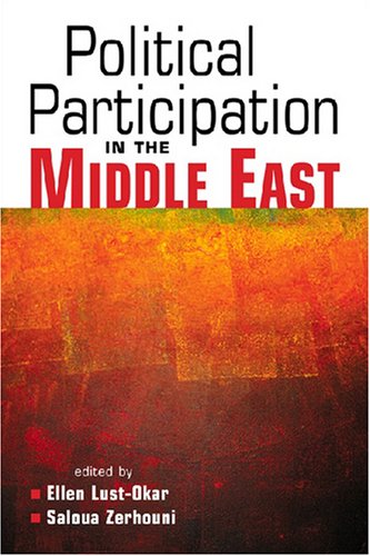 Imagen de archivo de Political Participation in the Middle East a la venta por Better World Books