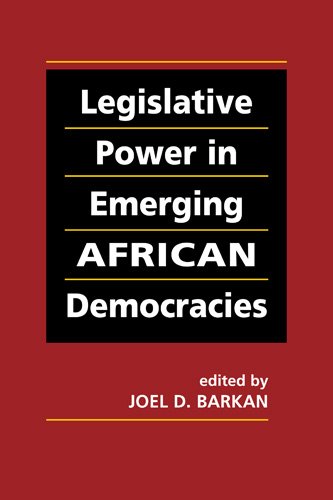 Imagen de archivo de Legislative Power in Emerging African Democracies a la venta por Revaluation Books