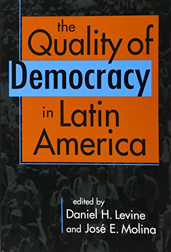 9781588267863: QUALITY OF DEMOCRACY IN LATIN AMERICA