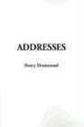 Addresses (9781588279880) by Drummond, Henry; Moody, D. L.