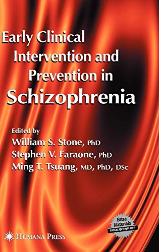 Imagen de archivo de Early Clinical Intervention and Prevention in Schizophrenia a la venta por Wonder Book