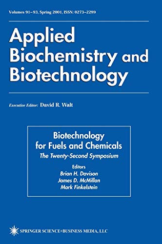 9781588290380: Twenty-Second Symposium on Biotechnology for Fuels and Chemicals (ABAB Symposium)