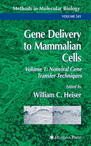 Stock image for Gene Delivery To Mammalian Cells: Nonviral Gene Transfer Techniques, Volume 1 (Hb) for sale by Basi6 International