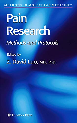 Imagen de archivo de Pain Research: Methods and Protocols a la venta por D2D Books