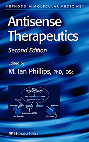 9781588292056: Antisense Therapeutics (Methods in Molecular Medicine, 106)