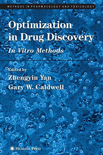 Stock image for Optimization in Drug Discovery (Methods in Pharmacology and Toxicology) for sale by Phatpocket Limited