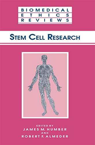 Beispielbild fr Stem Cell Research zum Verkauf von Better World Books