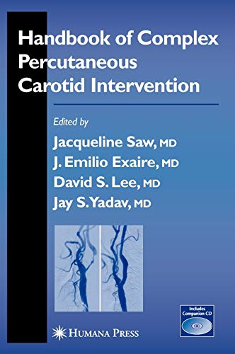 Stock image for Handbook of Complex Percutaneous Carotid Intervention (Contemporary Cardiology) for sale by HPB-Red