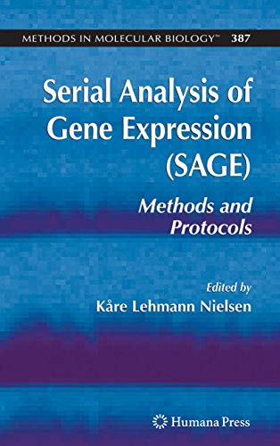 9781588296764: Serial Analysis of Gene Expression Sage: Methods and Protocols: 387