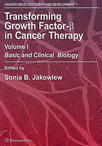 Imagen de archivo de Transforming Growth Factor-B in Cancer Therapy, Volume I a la venta por Books Puddle