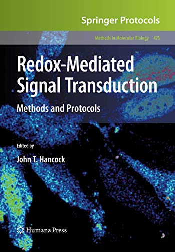 9781588298423: Redox-Mediated Signal Transduction: Methods and Protocols