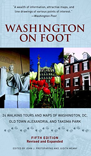 9781588343208: Washington on Foot, Fifth Edition: 24 Walking Tours and Maps of Washington, DC, Old Town Alexandria, and Takoma Park