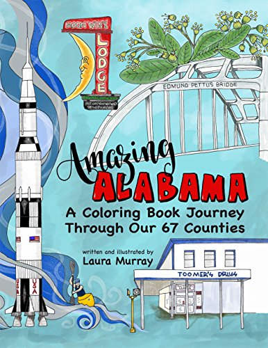 Stock image for Amazing Alabama: A Coloring Book Journey Through Our 67 Counties for sale by Lakeside Books