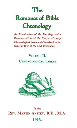 9781588402332: The Romance of Bible Chronology; an Examination of the Meaning, and a Demonstration of the Truth, of