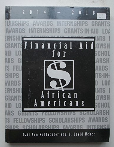 Beispielbild fr Financial Aid for African Americans 2014-2016 zum Verkauf von Better World Books