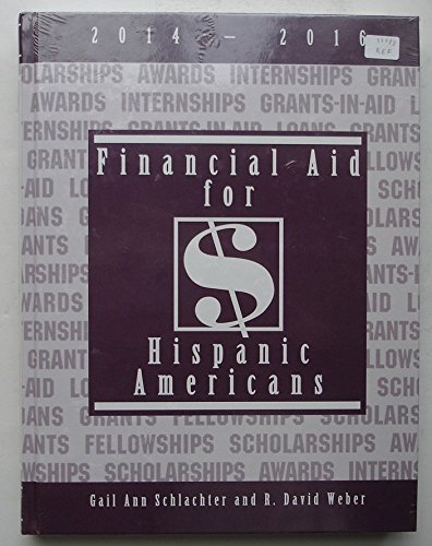 Stock image for Financial Aid for Hispanic Americans 2014-2016 for sale by Better World Books