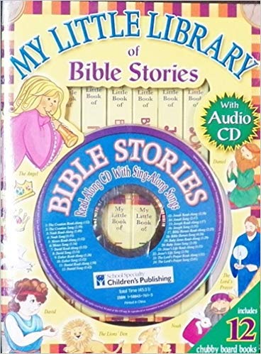 My Little Library of Bible Stories with Audio CD (9781588457615) by Carson-Dellosa Publishing