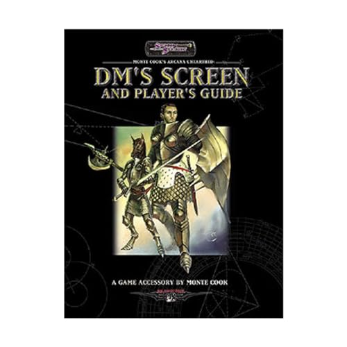 Imagen de archivo de DM's Screen and Player's Guide (Arcana Unearthed Game Accessory) a la venta por Bookmans