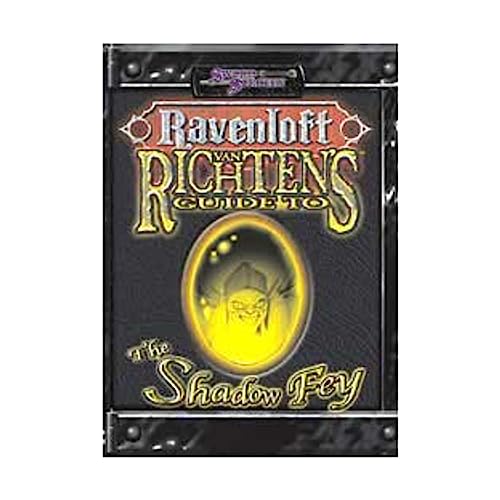 9781588460882: Ravenloft: Van Richten's Guide to Shadow Fey (Ravenloft: Sword & Sorcery)