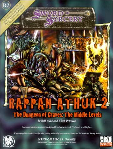 Beispielbild fr Rappan Athuk 2: The Dungeon of Graves The Middle Levels zum Verkauf von Wally's Books