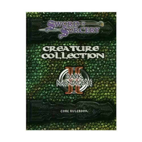 Beispielbild fr Sword & Sorcery Creature Collection II: Dark Menagerie (Core Rulebook) zum Verkauf von BooksRun