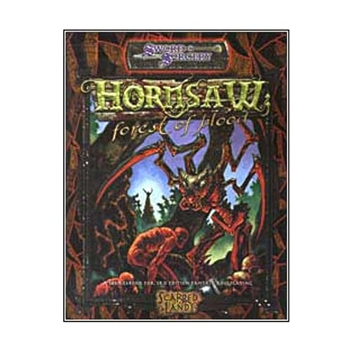 Imagen de archivo de Hornsaw - Forest of Blood (Scarred Lands (d20)) a la venta por Noble Knight Games