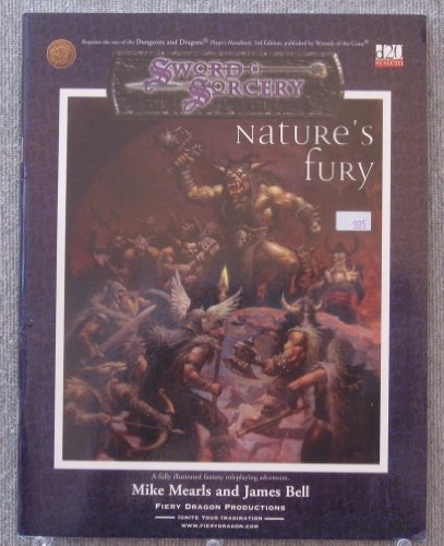 Stock image for Nature's Fury (Fantasy Supplements (Fiery Dragon) (d20)) for sale by Noble Knight Games