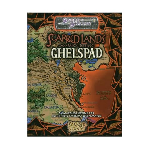 Imagen de archivo de Ghelspad - Campaign Setting (Scarred Lands (d20)) a la venta por Noble Knight Games