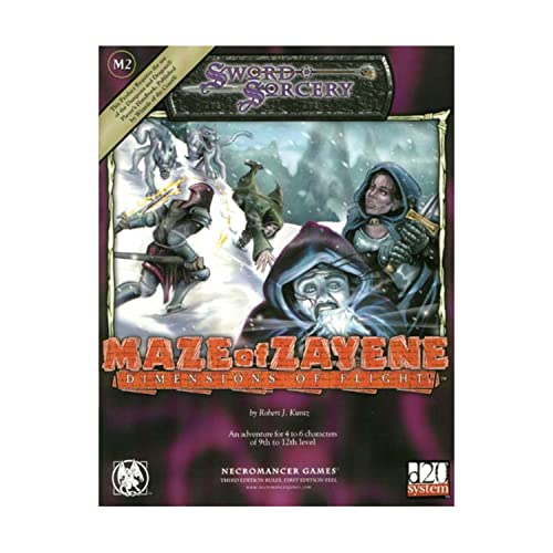 Beispielbild fr Maze of Zayene: Dimensions of Flight - M2 (d20) zum Verkauf von Black and Read Books, Music & Games