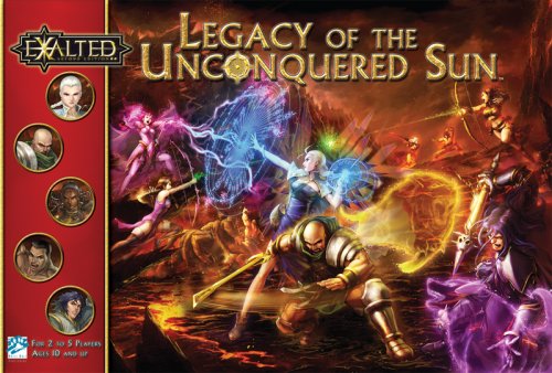 GM-Legacy of the Unconquered Sun [With DiceWith CardsWith Solar Castes & Playing PiecesWith Fold Out Gameboard] (Exalted) (9781588466143) by Cliffe, Ken