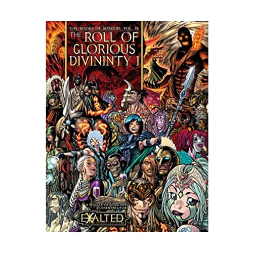 Stock image for Books of Sorcery 4?Roll of Glorious Divinity: Gods & Elementals (Exalted) for sale by Half Price Books Inc.