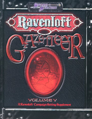 9781588469649: Ravenloft Gazetteer, Vol. 5 (Dungeons & Dragons d20 3.5 Fantasy Roleplaying, Ravenloft Setting)