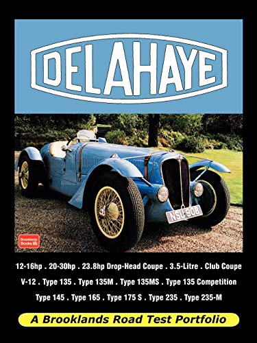 Stock image for DELAHAYE - ROAD TEST PORTFOLIO for sale by SecondSale