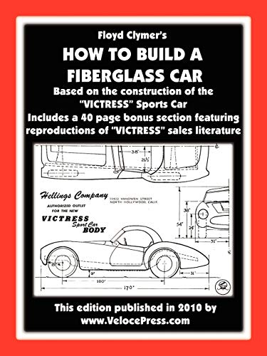 Beispielbild fr HOW TO BUILD A FIBERGLASS CAR zum Verkauf von PBShop.store US