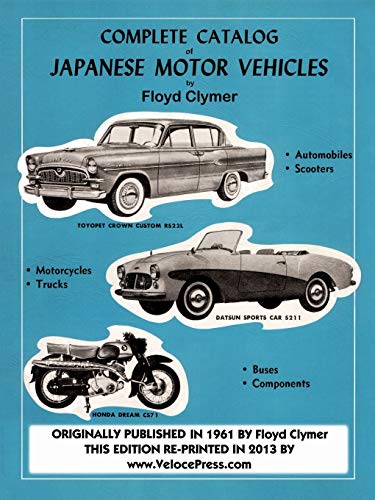 9781588502209: Complete Catalog of Japanese Motor Vehicles