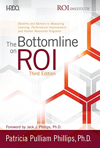 Stock image for The Bottomline on ROI: Benefits and Barriers to Measuring Learning, Performance Improvement, and Human Resources Programs for sale by Books From California