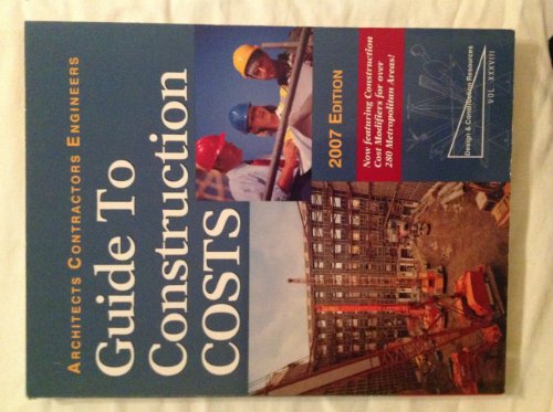 Stock image for Architects, Contractors, & Engineers Guide to Construction Cost S for sale by ThriftBooks-Atlanta