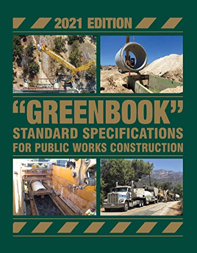 Beispielbild fr 2021 Greenbook: Standard Specifications for Public Works Construction zum Verkauf von BooksRun
