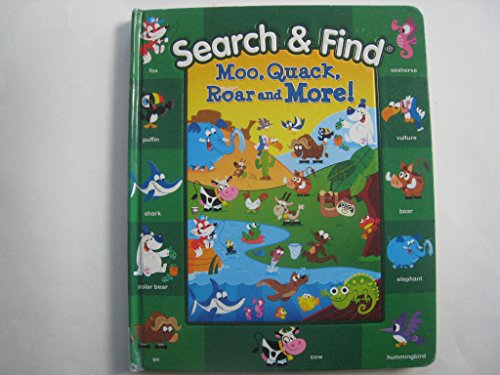 9781588655790: Search & Find: Moo, Quack, Roar and More!