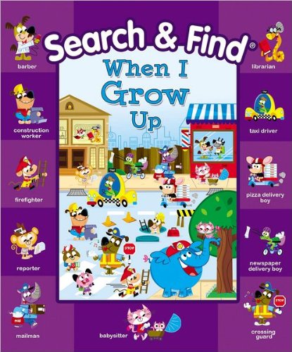 9781588656377: When I Grow Up Search and Find