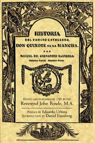 Historia Del Famoso Cavallero Don Quijote De La Mancha (Volume I) (9781588710895) by Miguel De Cervantes Saavedra