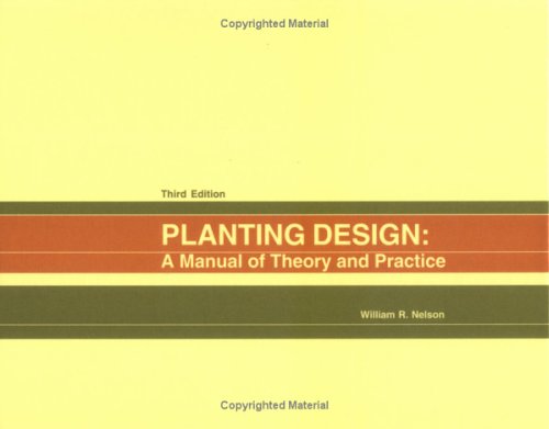 9781588743589: Planting Design: A Manual Of Theory And Practice