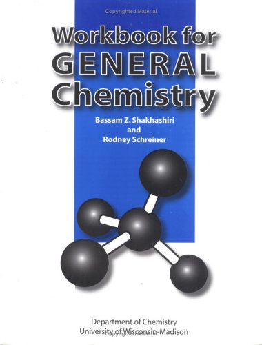 Stock image for Workbook For General Chemistry for sale by HPB-Red