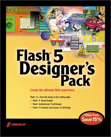 Flash 5 Designer's Pack (9781588801678) by CPP Author Team; Coriolis Author Team; London, Sherry; Sanders, Bill; Turner, Bill; Robertson, James; Bazley, Richard; London, Dan