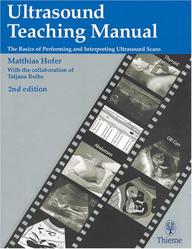 Imagen de archivo de Ultrasound Teaching Manual a la venta por HPB-Red