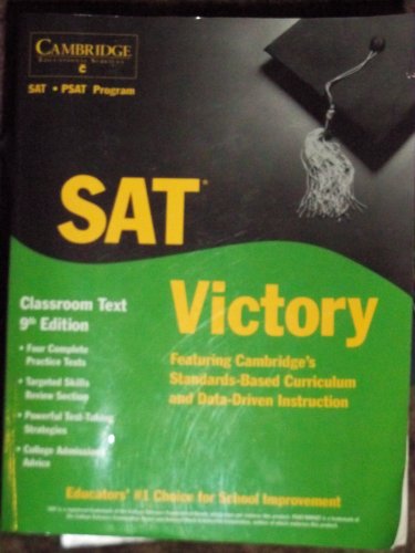 Beispielbild fr SAT Victory - Classroom Text zum Verkauf von BookHolders