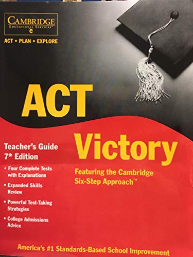 Stock image for ACT Victory Classroom Text for sale by Better World Books