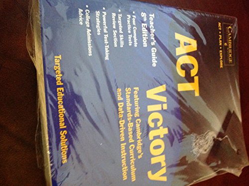 9781588940391: ACT Victory Teacher's Guide